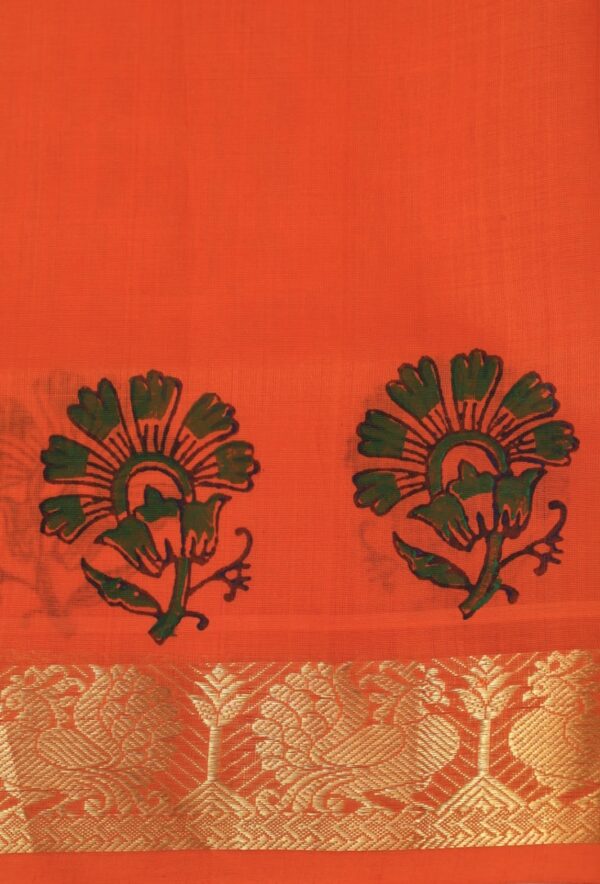 Silk Cotton Saree MSC011 - Image 3