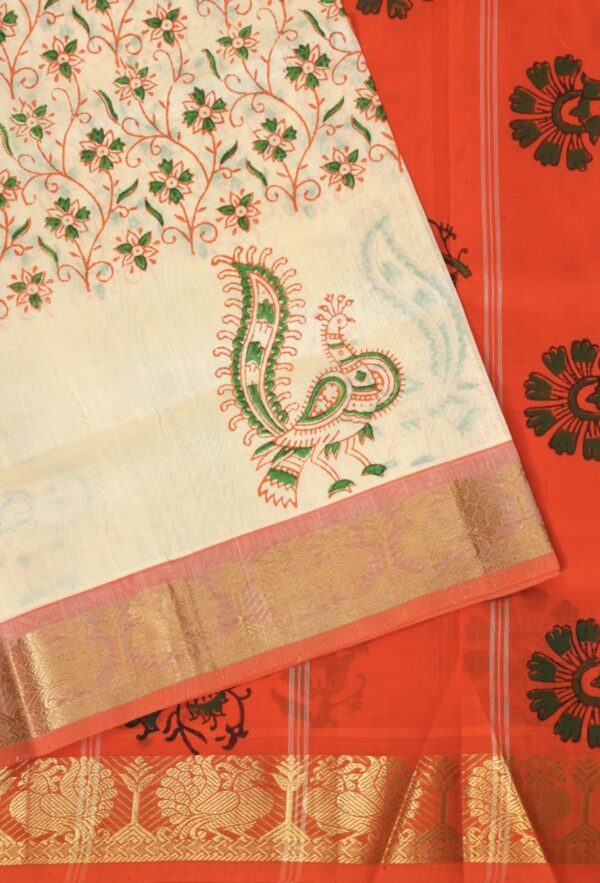 Silk Cotton Saree MSC011