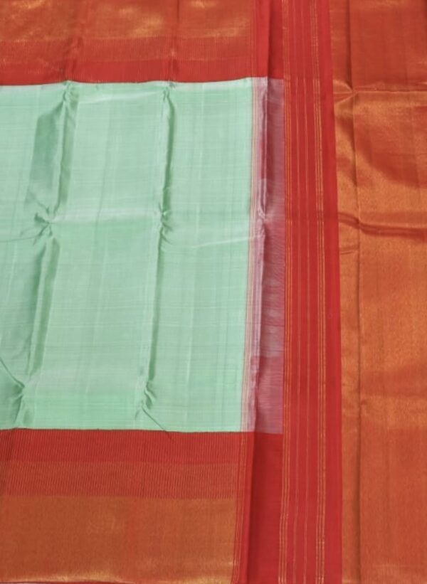 Kanchipuram Pure  Silk Saree MKS023 - Image 3