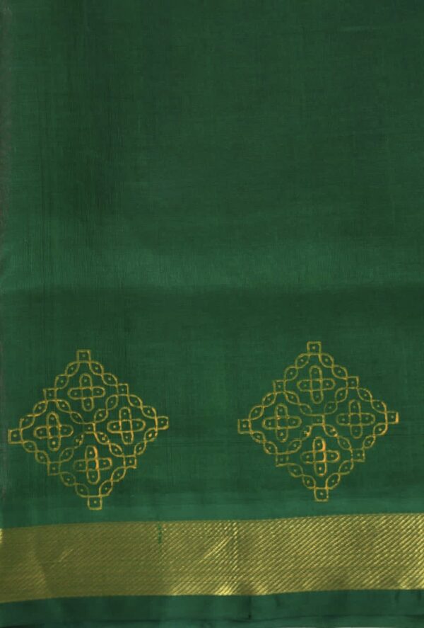 Silk Cotton Saree MSC007 - Image 3