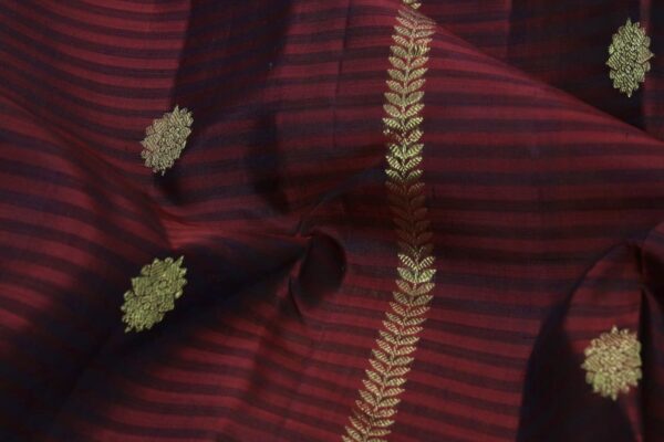 Kanchipuram Pure Silk Saree MKS041 - Image 2