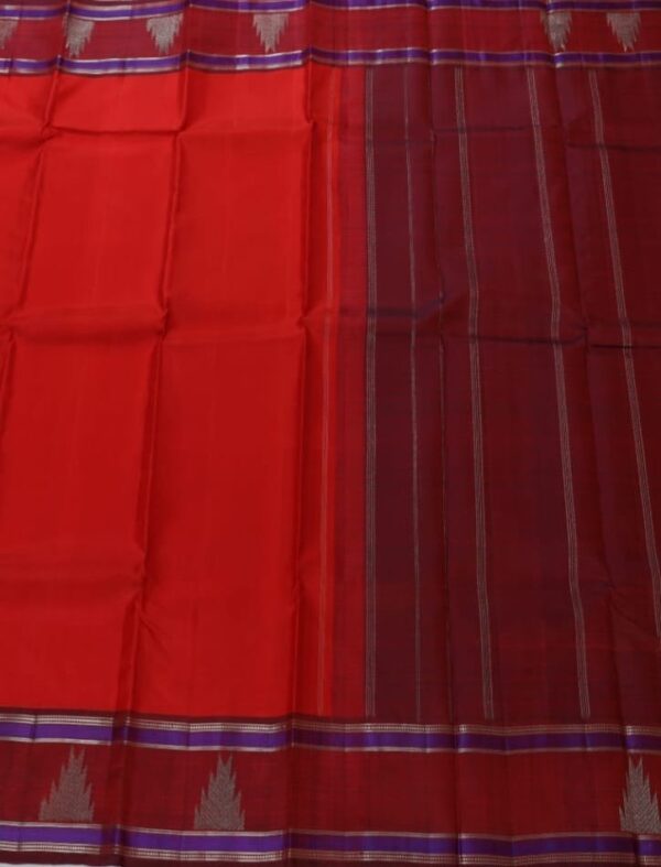 Kanchipuram Silk Sari MKS016 - Image 3