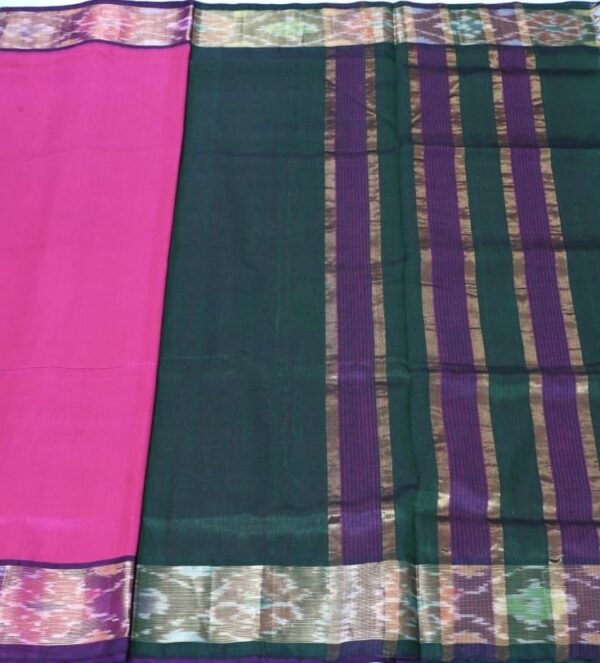 Silk Cotton Saree MSC001 - Image 2