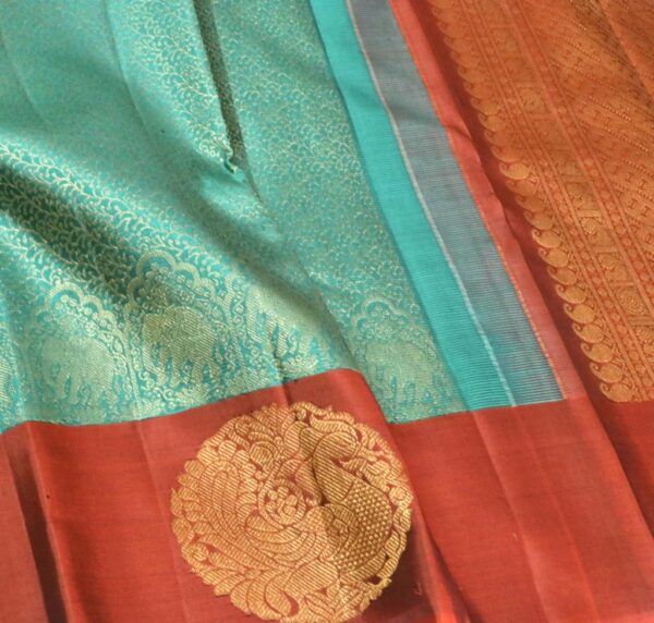 Kanchipuram Silk Sari MKS0025 - Image 2