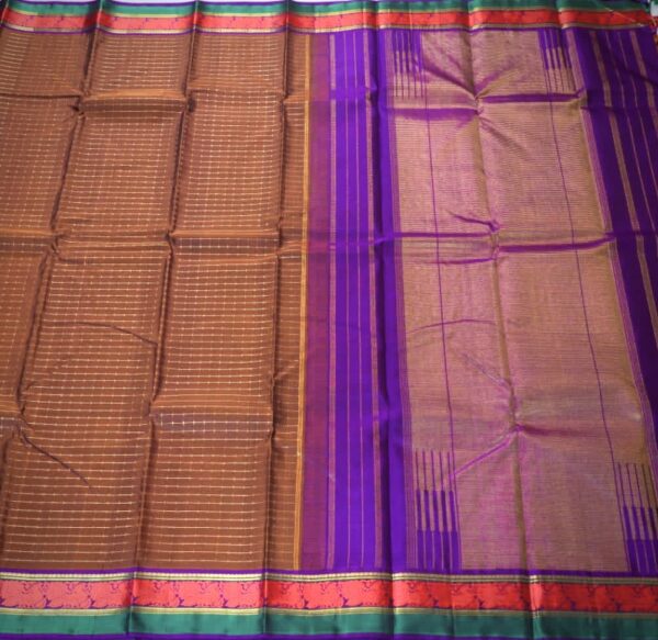 Kanchipuram Silk Sari MKS0016 - Image 3