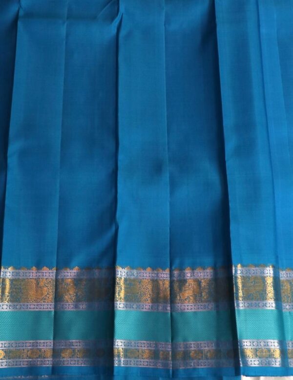 Kanchipuram Silk Sari MKS006 - Image 4