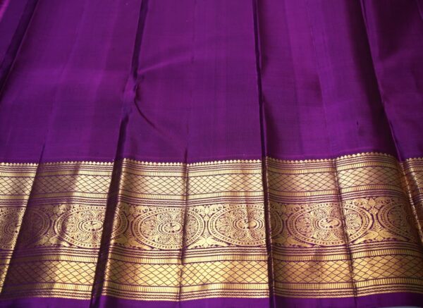 Kanchipuram Silk Sari MKS007 - Image 4