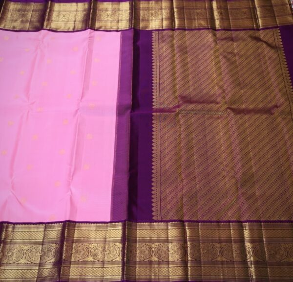 Kanchipuram Silk Sari MKS0014 - Image 3