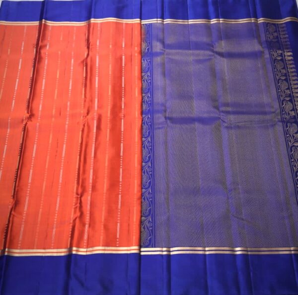 Soft Silk Saree MSS001 - Image 3