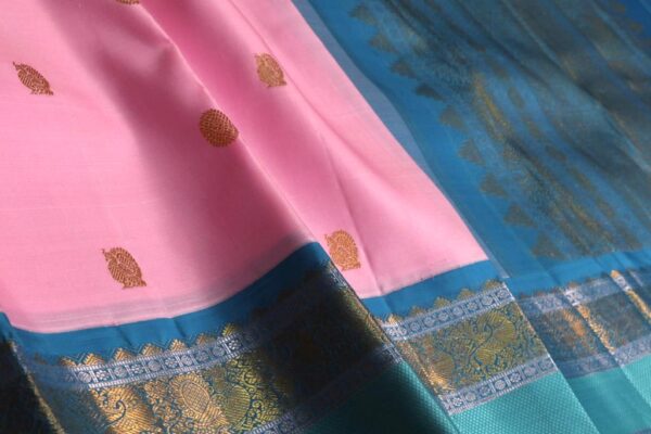 Kanchipuram Silk Sari MKS006 - Image 2