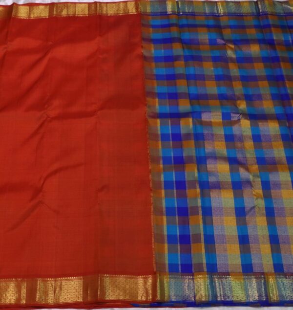 Kanchipuram Silk Sari MKS002 - Image 3