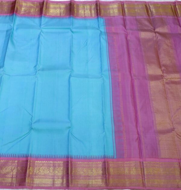 Kanchipuram Silk Sari MKS005 - Image 3