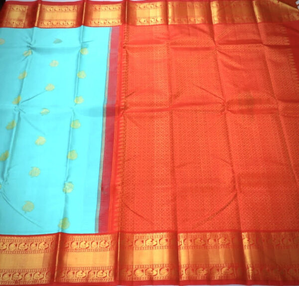 Kanchipuram Silk Sari MKS0027 - Image 3