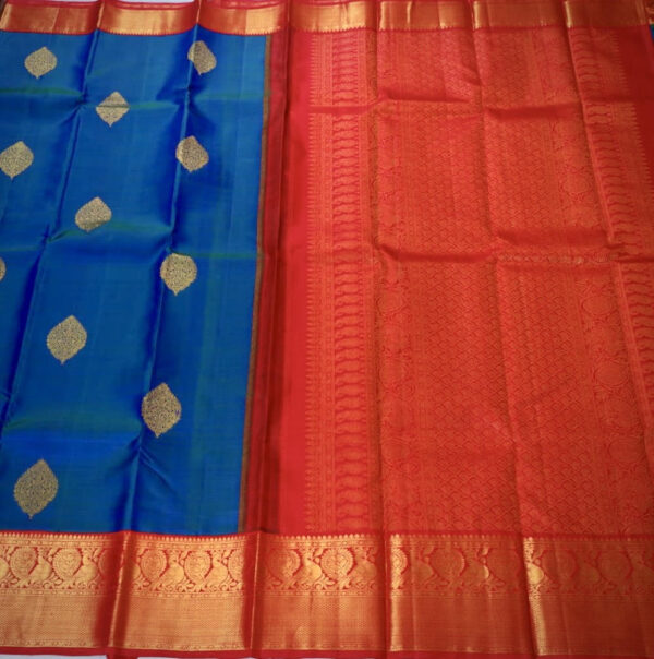 Kanchipuram Silk Sari MKS0033 - Image 3