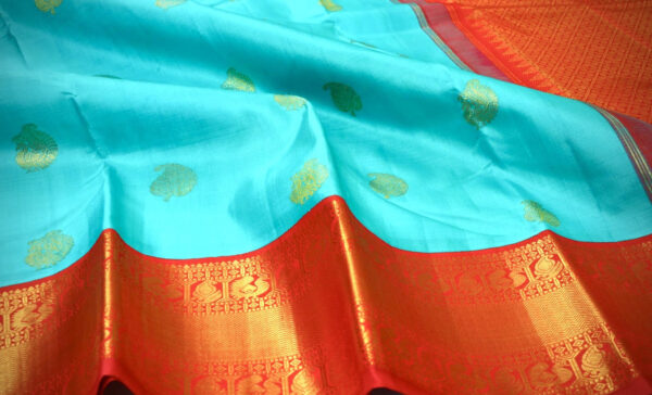 Kanchipuram Silk Sari MKS0027 - Image 2