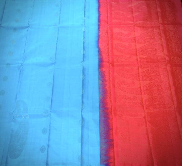 Soft Silk Saree MSS013 - Image 4