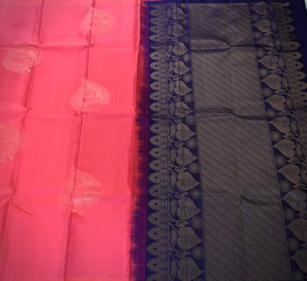 Soft Silk Saree MSS014 - Image 3