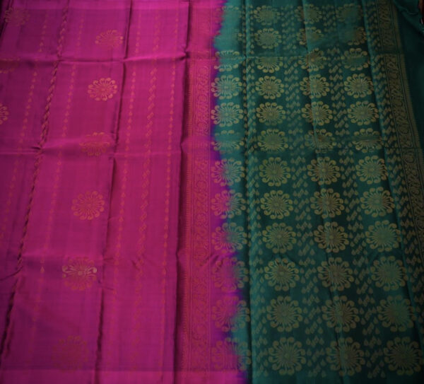 Soft Silk Saree MSS012 - Image 3